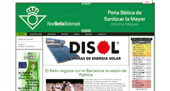 Desktop Screenshot of pbsanlucar.com