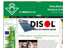 Tablet Screenshot of pbsanlucar.com